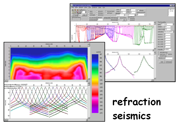 Reflexw数据处置软件,地震数据处置软件,探地雷达数据处置软件,超声波数据处置软件