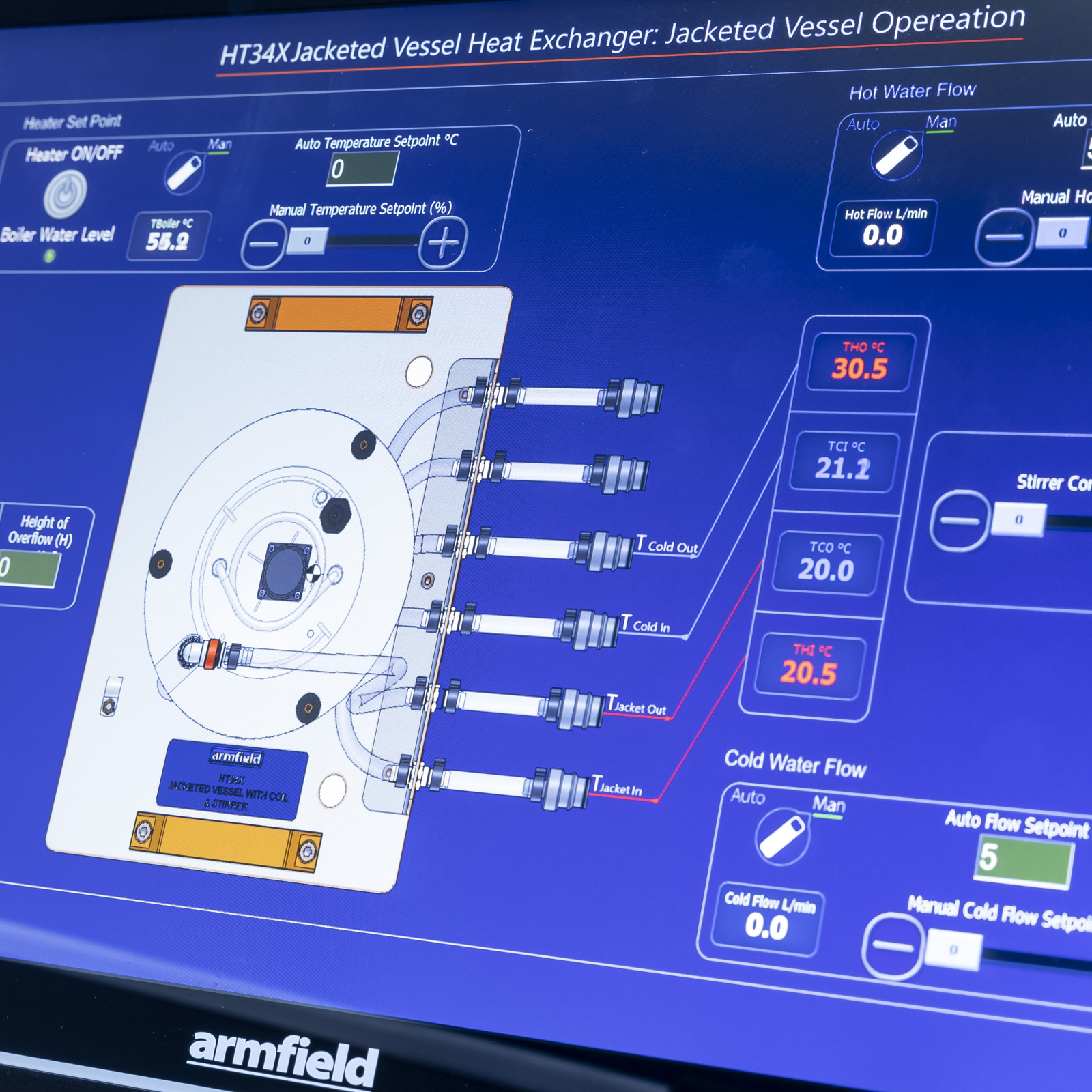 HT34X 带线圈和搅拌器的夹套容器 - 银娱优越会717仪器设备中国有限公司